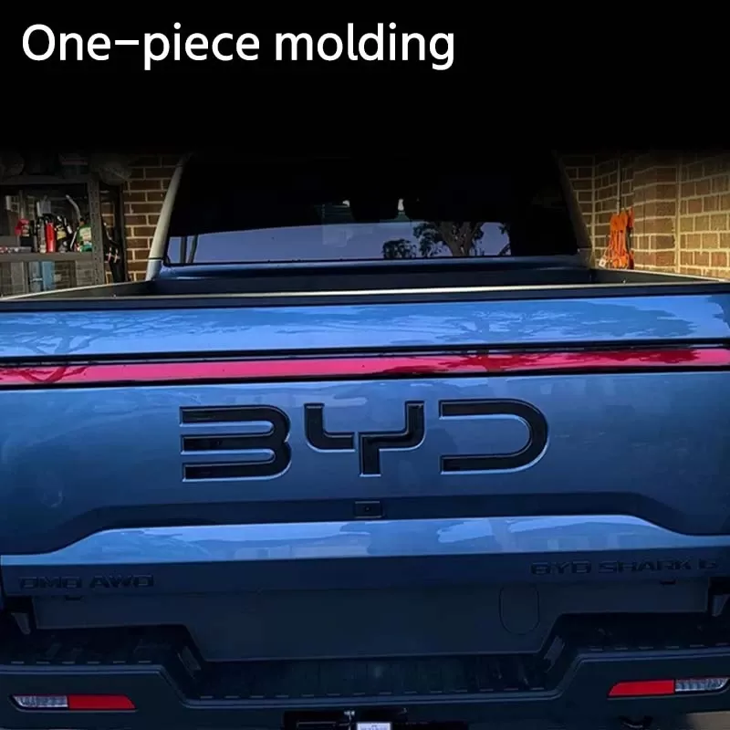 מדבקת לוגו 3D לשקע קדמי BYD Shark 6 - תמונה 2