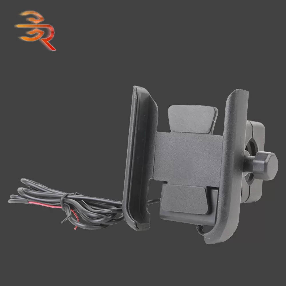 מתקן טלפון נייד עם מטען USB לאופנוע הונדה CBF125