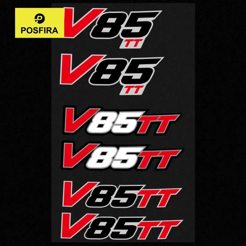 מדבקות ויניל לאופנועים - לוגו מוטו גוצי V85TT