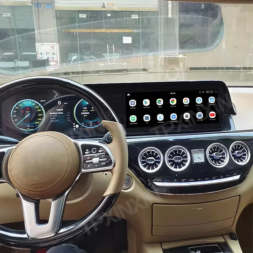 רדיו רכב מולטימדיה לאמרצדס S W221 - תמונה 4
